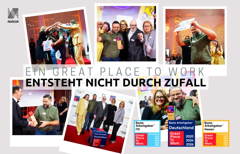 Adacor erneut als Great Place to Work® 2026 ausgezeichnet – und warum uns das wirklich wichtig ist