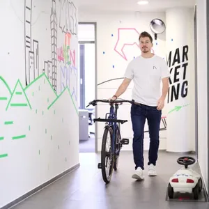 Mit dem Rad zur Arbeit